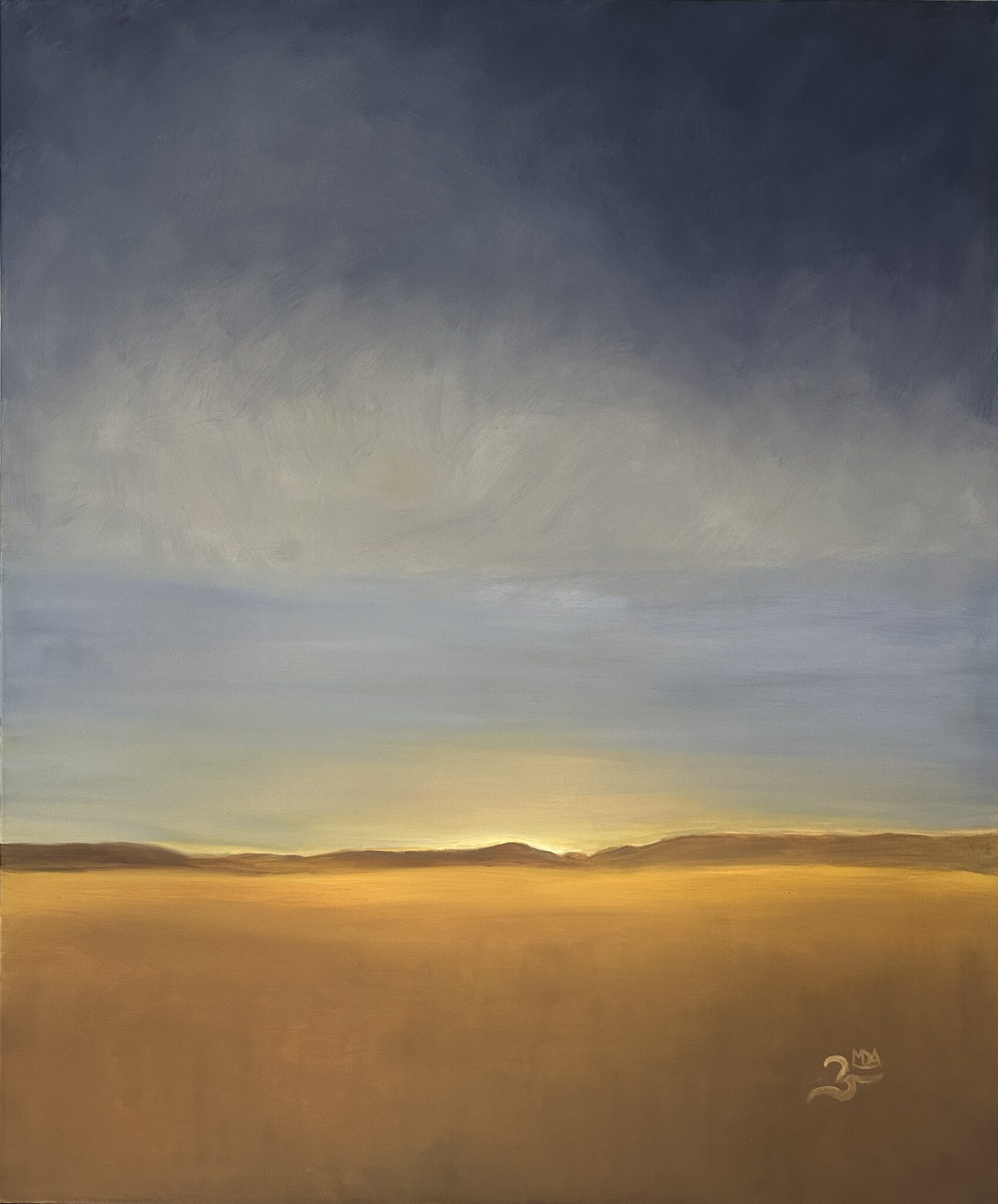 places - Sunset over the plains, 2011 - monica antohi
