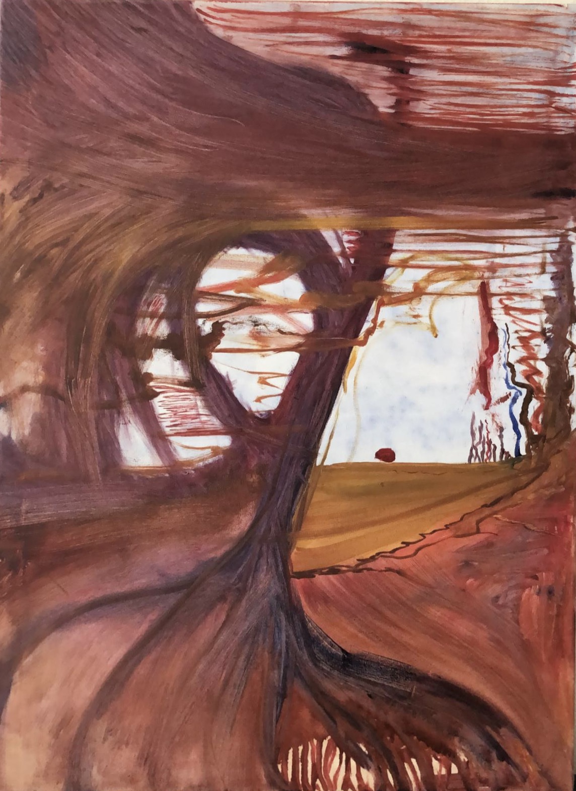 two - separate beginnings crashing into each other's realities, 2019 - monica antohi, oscar clop